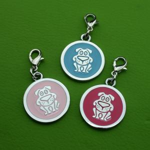 Factory Metal Zink Alloy Håndtag QR-kode Kæledyrskoder til hund eller kat