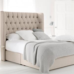 bedste sælger høj kvalitet, moderne polstrede seng 023