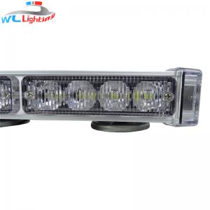 12 '' Amber Advarsel Mini Strobe Light Bar Emergency 12v 24v Super Slim Police Lightbar