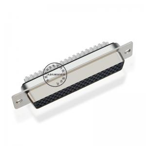 d sub 78 pin loddetæthed kvindelig elektronisk stik