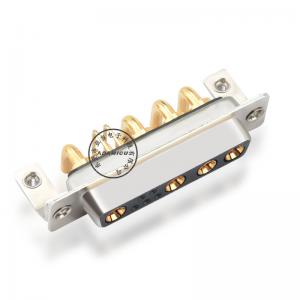 D-sub 9W4 power kvindelige tilslutninger retvinkeltype