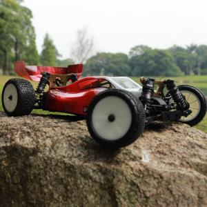Vkarracing 1/10 Elektrisk 4WD Buggy børsteløs terræn RC bil med metal chassis