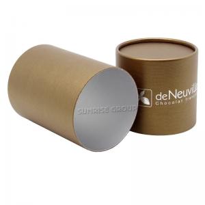 Fantastisk trykt luksuspapir rund gavechokoladepakning