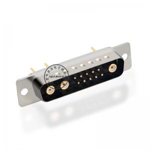 180 graders loddetype 13W3 koaksial d-sub-stik