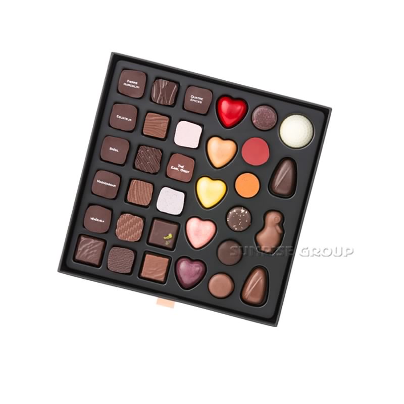 Smuk papirbræt Magnetic Closure Chocolate Gaveæske