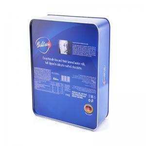 Tomatkasse af madkvalitet, rektangulær chokoladeblikk