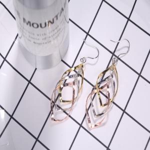 sølv dråbe øreringe