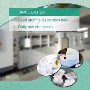 Rtm-75 højfølsom termisk BOPP-syntesepapir til zebra-stregkoder