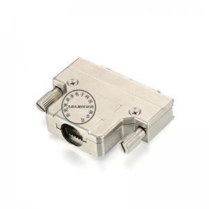 Hot sale loddemetal SCSI HPCN 50 pin stik med jernskal og skruer