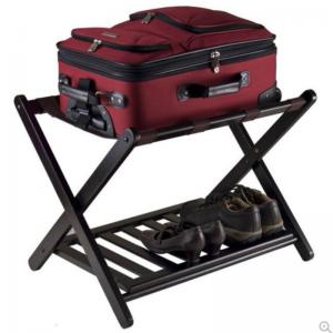 træbagageholder med hylde