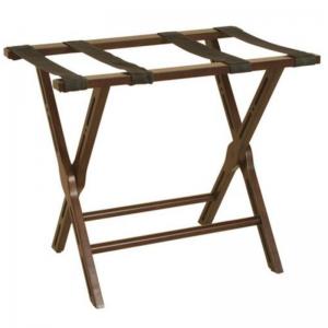 træbagageholder med hylde