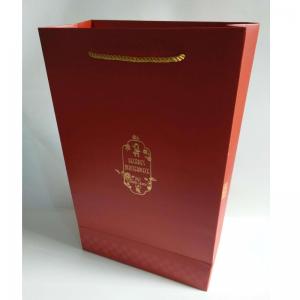 matte laminerede guldfoliepapirposer med eget logo