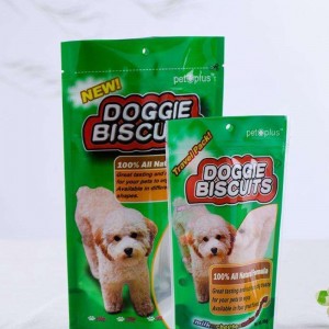 ziplock rundbundet plastposefodepose med hul