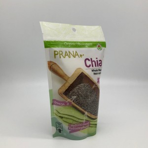 ziplock rundbundet plastposefodepose med hul