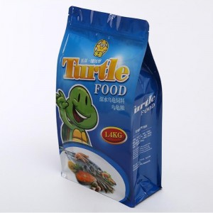 rundbundet stå op plastisk fleksibel pakning pose taske til kød svinekød oksekød hav mad