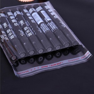 genåbnelig OPP CPP PE Selvklæbende med vandtæt hermetisk tætningsposer til poser til elektriske smykker til notebooks