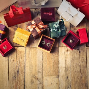 smart luksuspapirsmykkede gaveemballage