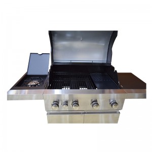 Høj kvalitet udendørs BBQ gasgrill med ovn