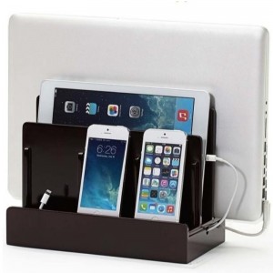 højglans multi-enhed ladestation