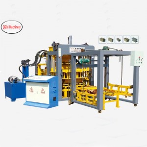 Anvendelse af automatisk brandfri mursten (QT4-15S blokformningsmaskine)
