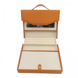 Tilpasset trykt dokumentmappe formet emballage kasse af Art papir