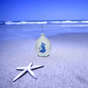 130 ml Elektrisk luft frisk traditionel skønhed keramisk blomst aroma diffusor