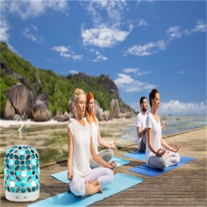 engros alibaba mosaikglas aroma æterisk olie diffusor befugter