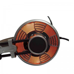 50 mm driver over øre-spil headset 7.1 med omgivende lyd til PS4, PC, XBOX ONE