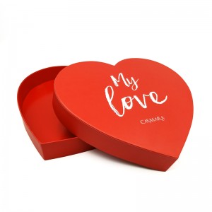 Brugerdefineret luksuspapirskuff bølgepapkædet gaveæske