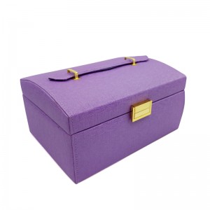 Engros tilpasset logo stempling trykt karton papirur gave gave smykkeskrin