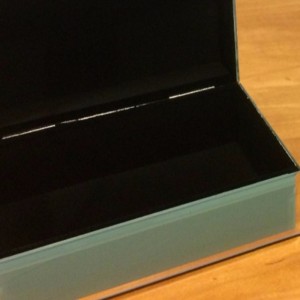 Træglas smykkeskrin