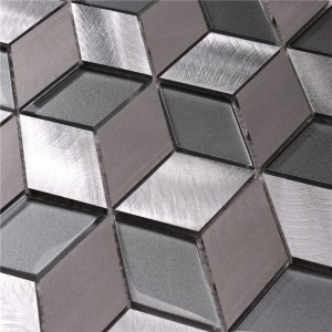Easy Clean Diamond / Rhombus Formed Mosaic Fliser