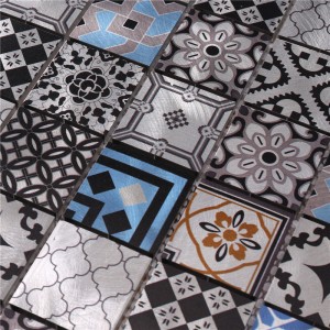 48 * 48mm Factory Hotsale Square marokkansk Mosaic Fliser / Marokko Fliser