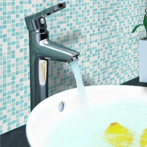 Ren blåis Crackle Havglas Unik brudt mosaik Sauna Spa Badeværelse Fliser Til salg