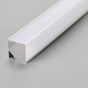 Firkantet legering aluminiumsprofil aluminium LED ekstrudering lineær til LED strip lys