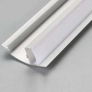 Industriel aluminiumprofil for ekstrudering af aluminium til LED-strimmel ekstruderet