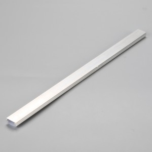 Slim U-formet LED-aluminiumskanal 1707 til LED-strimler af aluminiumsstangprofil