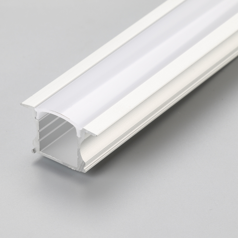 Super slank aluminiumsprofil 12 mm breddeoverflade eller indbygningsmontage