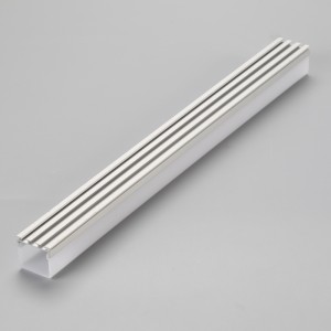 LED-aluminiumprofil med pc-dækselender og monteringsklemmer til LED-stripe