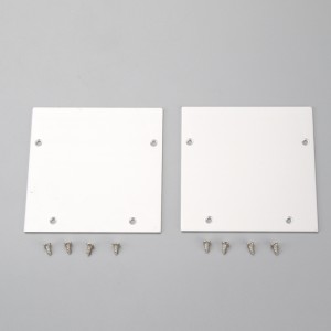 U-formet lineær LED-profil aluminium