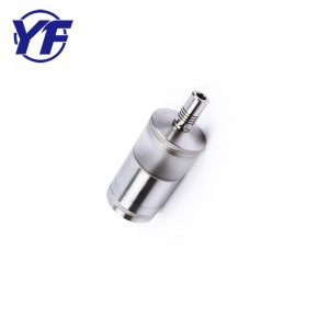 Brugerdefineret CNC rustfrit stål elektronisk cigaretfittings til rygedele i Kina