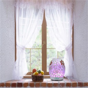 Ultralyd elektrisk 2017 trending mosaik glas aroma olie diffusor