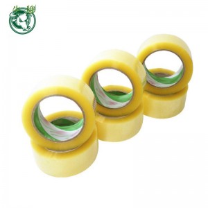 Klar BOPP-film akrylklæbende jumbo-rullebånd