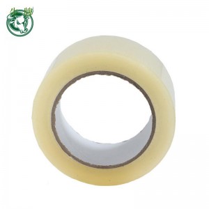 Gul farve uigennemsigtig tætning pakningstape til daglig tape