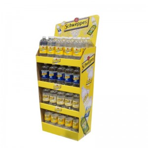 Soft drinkpapir Display Karton Display Stand