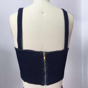 Denim bralet WS321