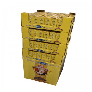 Tilpasset bølgepappapirskærmstativ