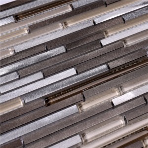 HLC46 glasblanding Alu Bath Flise Mosaik til boligindretning