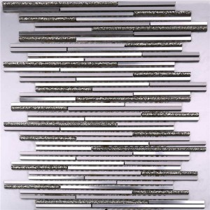 Vægkonstruktionsmateriale mini lineær mosaikflise