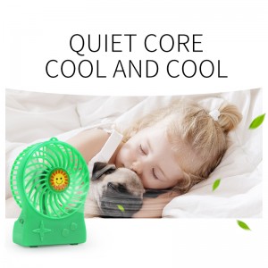 Hvidevarer Bærbart håndholdt USB genopladeligt batteri Mini fans